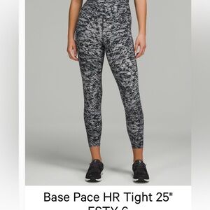 Lulu size 6 base pace capri